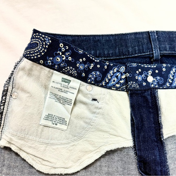 Levi's 525 Straight Leg perfect waist size 14 - Picture 5 of 6